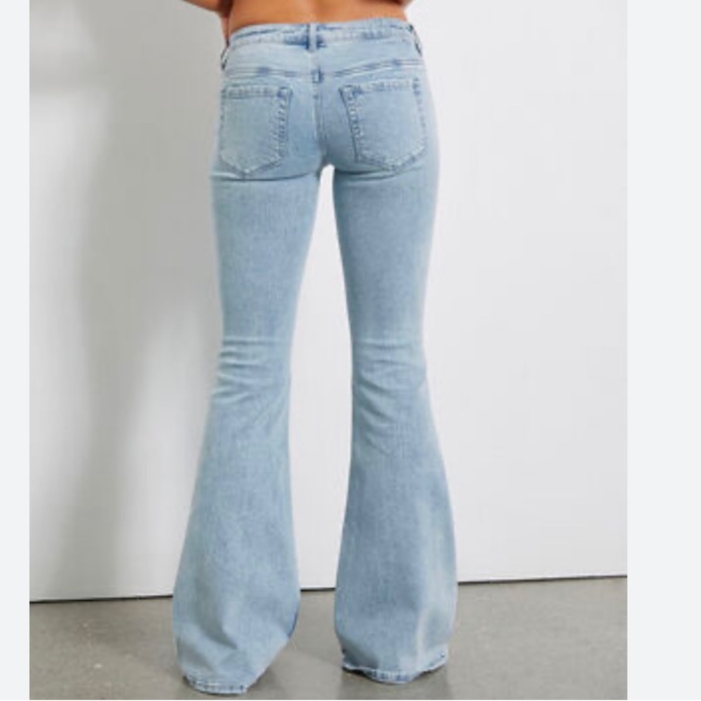 Pacsun Los Angeles Low Rise Flare Denim - Picture 2 of 7